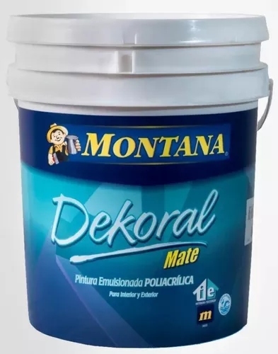 [FA0-26010140] DEKORAL MATE BLANCO CUÑETE 4GAL MONTANA