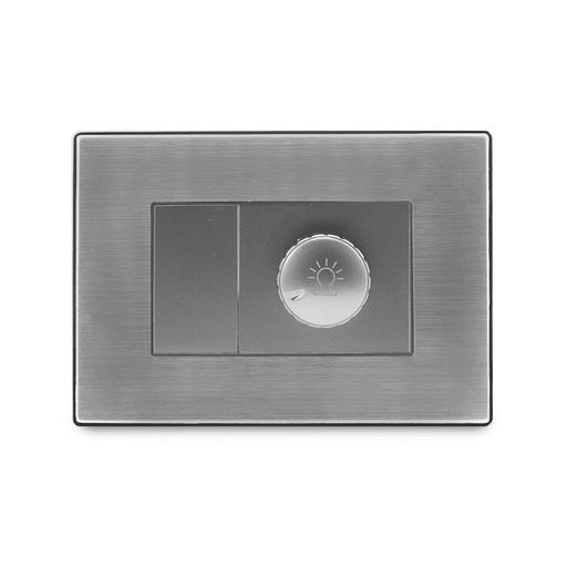 [i581] INTERRUPTOR TIPO DIMMER SERIE INOX IGOTO