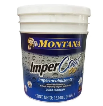 [FA0-20410040] IMPERCOAT PLUS BLANCO CUÑETE 4GAL MONTANA