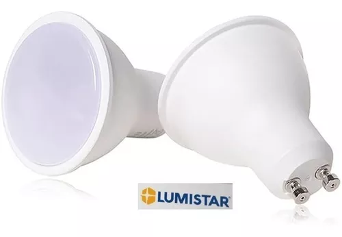 [LED10] Bombillo LED Dicroico 7W GU10 6500k 540 Lum Lumistar