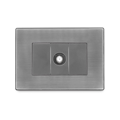 [I302] TOMA PARA TV SERIE INOX IGOTO