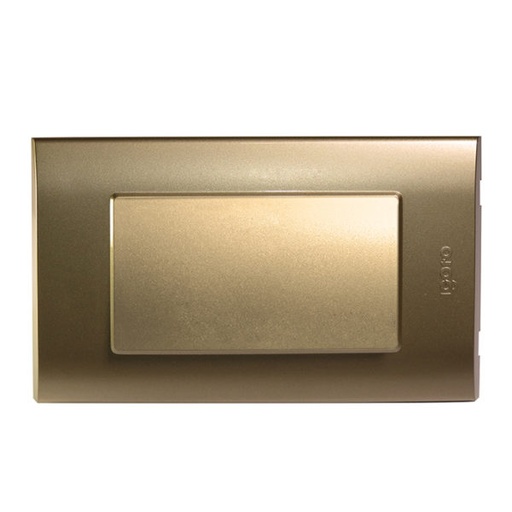[B1200-G] TAPA CIEGA SERIE B DORADO IGOTO
