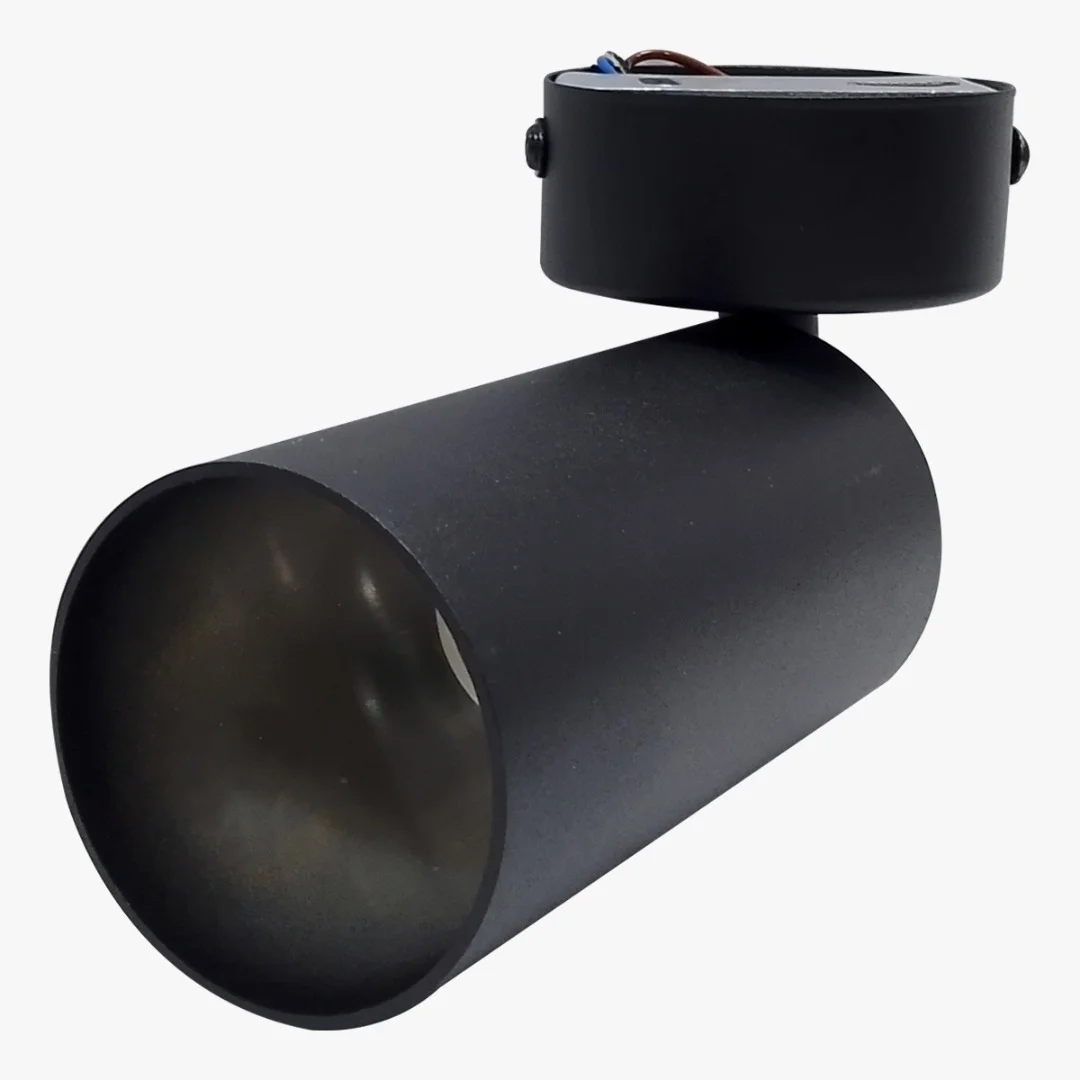 [AI-TRG4-BK] APLIQUE DE SOBREPONER DIRIGIBLE NEGRO 55*100MM BASE GU10 AI 