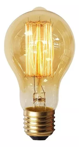 [BVINT-A19] BOMBILLO VINTAGE BULBO A19 BASE E27 MF 40W