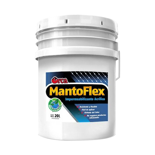[A-010313] Manto Flex BLANCO Cuñete 5Gal