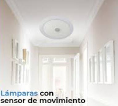 [IL02030001] Lampara LED Sensor de Movimiento Redonda Superficial 12W 85-265v 6500k ZX