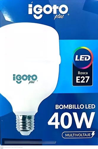 [IG-BL40W] Bombillo LED Tipo Domo 40W E27 IGOTO
