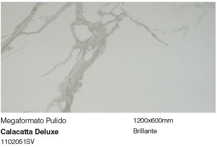 [1102051SV] Megaformato Calacatta Deluxe 120x60 CAJA 1.44M2 