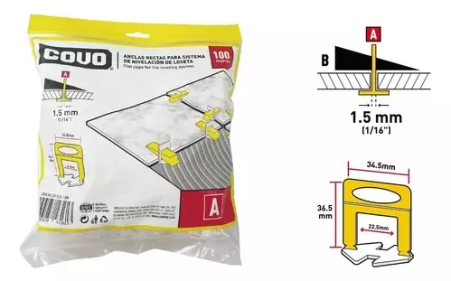 [CV-TLB-2MM] ANCLA PARA NIVELACION 