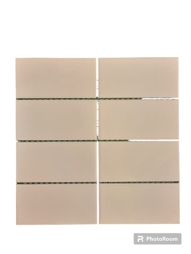 [9001045] Mosaico ceramico Coral Rosa (278*284*6.5mm) Pieza