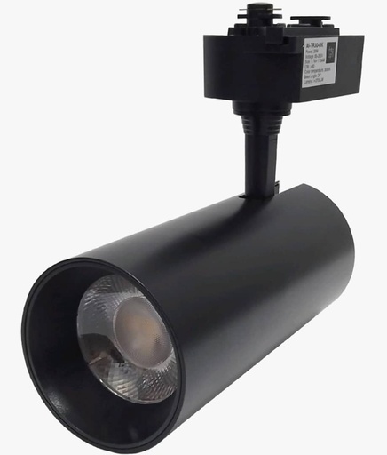 [AI-TR30-BK] LAMPARA PARA RIEL LED 30W 3000K NEGRA AI
